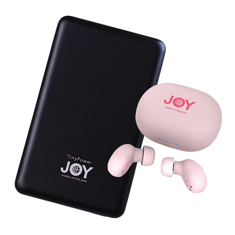 TinyS® Rosa + TinyPower® Nero
