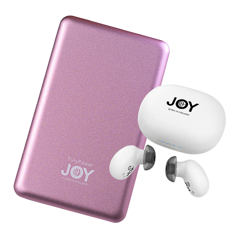 TinyS® Bianco + TinyPower® Rosa