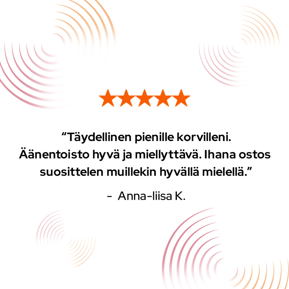Auricolari Koru Pinkki