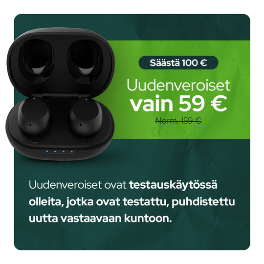 TinyS® Recycled JÄTTIUUTINEN
