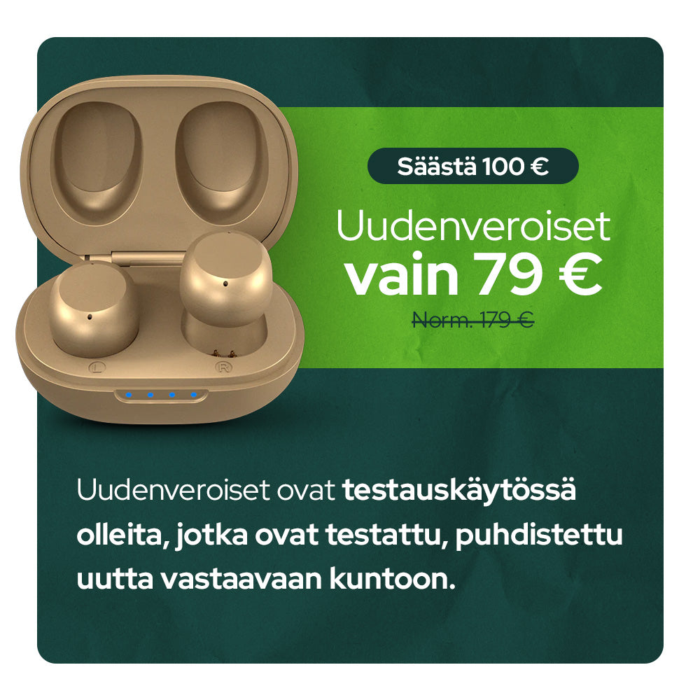 TinyS® Recycled JÄTTIUUTINEN