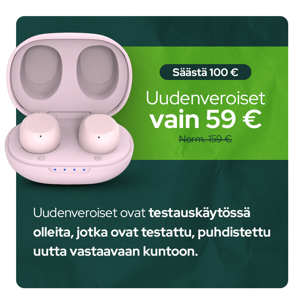 TinyS® Recycled JÄTTIUUTINEN