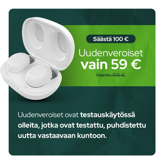 TinyS® Recycled JÄTTIUUTINEN