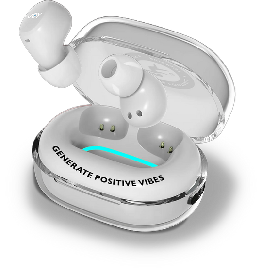 Cuffie Koru Berretto JOY bianco e splendido